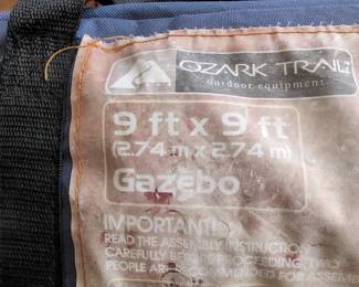 Ozark Trail 9 ft x 9 ft Portable Gazebo