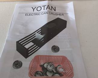 YOTAN Electric Can Crusher