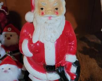 Blow mold Santa