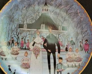P. Buckley Moss plate