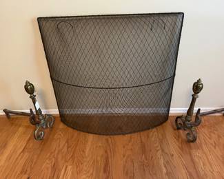 Antique Fireplace Screen $120 