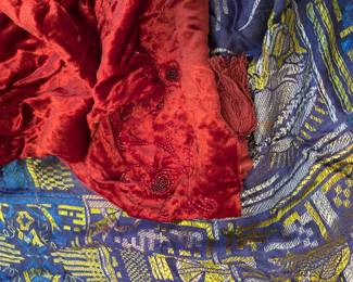 Piano Scarves — Crushed Velvet $75 Multicolor $39