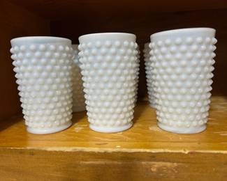 Opalescent Hobnail Tumbler $7.50 ea (6 available)