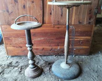 Vintage smoke stands