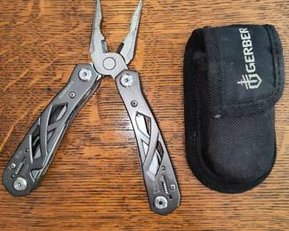 Gerber multi-tool with sheath