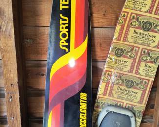 Vintage Budweiser water ski