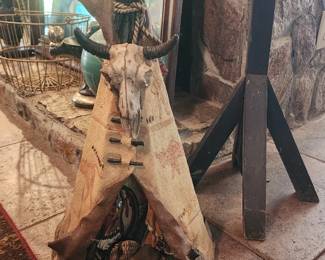 Western teepee decor