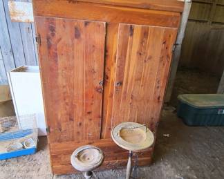 Cedar armoire