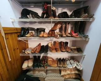 Ladies boots and shoes collection