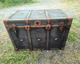 Large steamer trunk