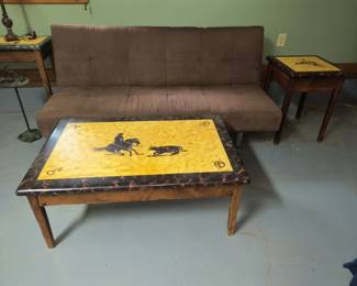 Western decor living room furniture