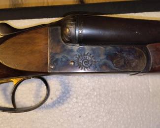 Dickson 12 gauge double barrel