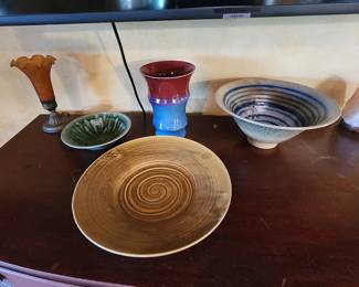 Local pottery pieces