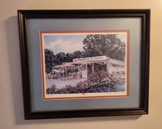 Peachtree Street produce print