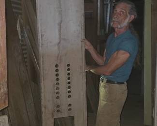 Panel from an elevator