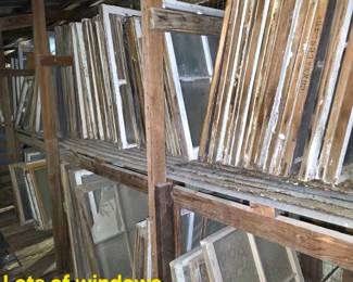 Get some windows to make a charming greenhouse