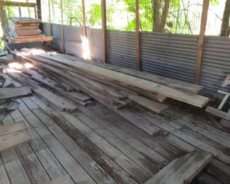 Look at the length of some of these pieces of wood