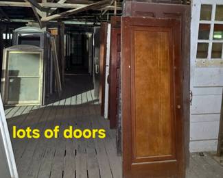 Variety of doors
