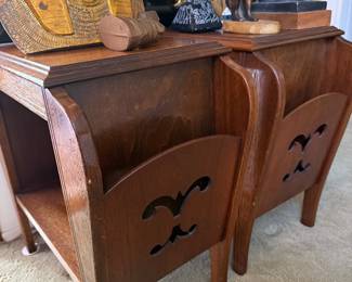 THESE ARE THE SWEETEST VINTAGE END TABLE PIECES