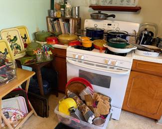 KITCHEN IS PACKED - WE HAVE NO MORE ROOM