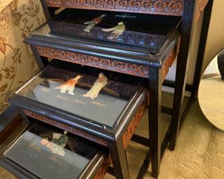 NESTING ASIAN TABLES 