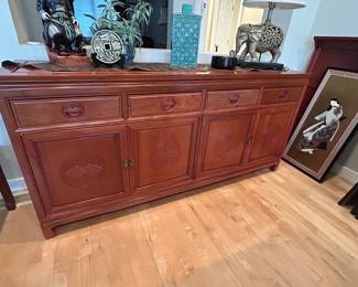 Indian rosewood sideboard buffet