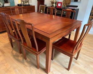 Indian rosewood dining set