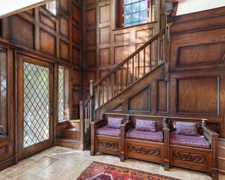 Historic Dilbeck Home Foyer