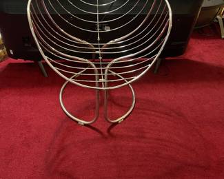 Vintage Gastone Rinaldi "Pam Am" chair. Size aprox. 24.5in wide, seat ht. 16.5in.