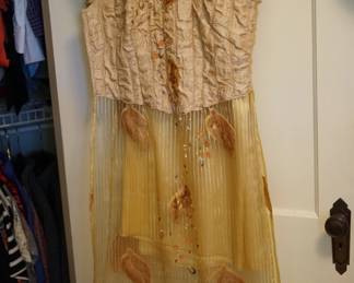 This dress is more stunning in person. One of a kind