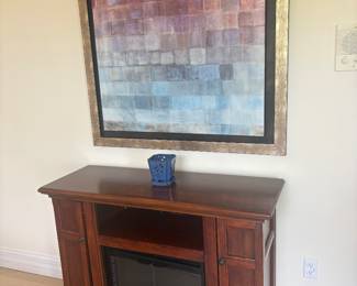 fireplace cabinet