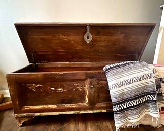 Antique trunk 