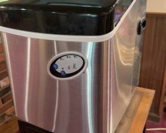 Portable Stainless Steel Countertop Ice Maker