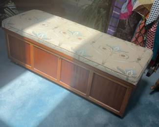 Lane Upholstered Cedar Storage Chest Bench