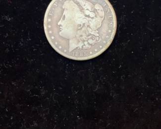 1885 Morgan Silver Dollar