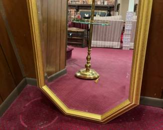Carolina Mirror Company Octagonal Beveled Wall Mirror - 24” x 36” 