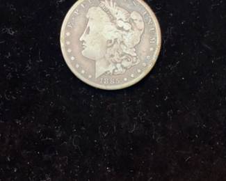 1885 Morgan Silver Dollar