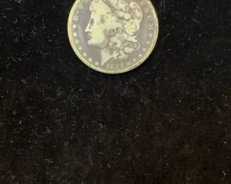 1884 Morgan Silver Dollar