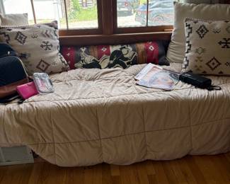 Pillows, bedding etc 