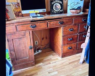 Vintage Wooden desk 