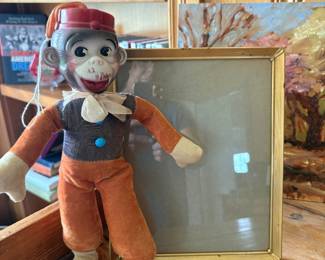 Vintage Bellhop Monkey Carnival prize 