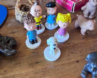 Vintage Peanuts Gang Figures 