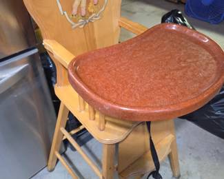 Vintage high chair