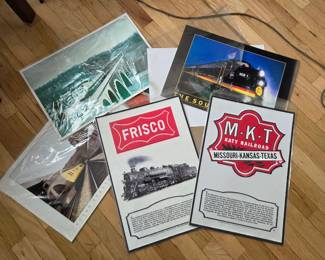 Train posters