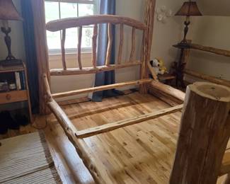 Four Post canopy bed - Amish built - Post oak