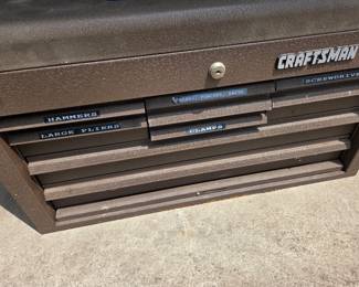 Craftsman tool box