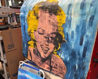 Marilyn Monroe art piece