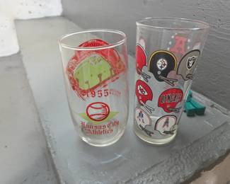 Vintage collectibles glasses
