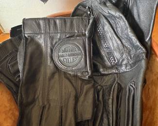Harley Davidson Leather Riding gloves 