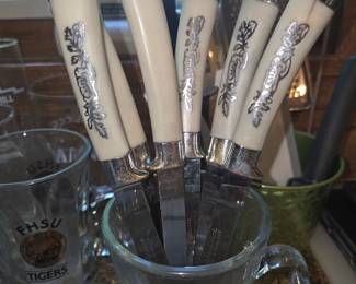 Vintage Arnet steak knife set